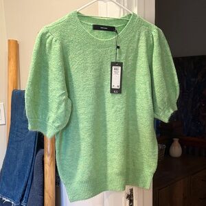 NWT Vero Moda Green Crew Neck Sweater